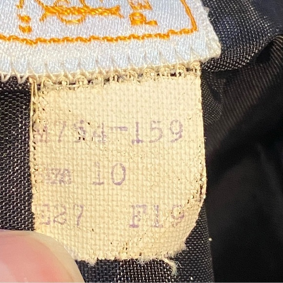 Vintage Pendleton Virgin Wool Trouser Pants High Rise Black Size 10 - Picture 10 of 10